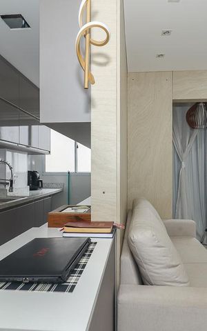 Apartamento à venda com 46m², 2 quartos e 1 vagaSala