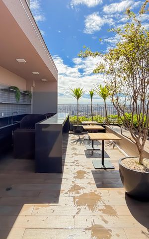 Apartamento à venda com 28m², 1 quarto e sem vaga Apartamento à venda com 28m², 1 quarto e sem vagaRooftop