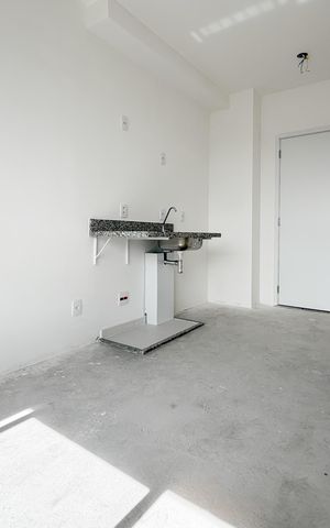 Apartamento à venda com 28m², 1 quarto e sem vaga Apartamento à venda com 28m², 1 quarto e sem vagaSala