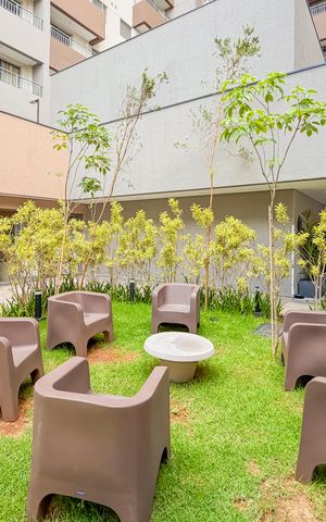 Apartamento à venda com 28m², 1 quarto e sem vaga Apartamento à venda com 28m², 1 quarto e sem vagaÁrea Externa