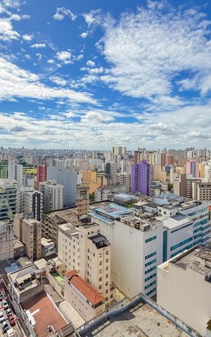 Apartamento à venda com 28m², 1 quarto e sem vaga Apartamento à venda com 28m², 1 quarto e sem vagaVista da Varanda