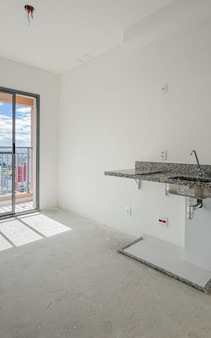 Apartamento à venda com 28m², 1 quarto e sem vaga Apartamento à venda com 28m², 1 quarto e sem vagaSala