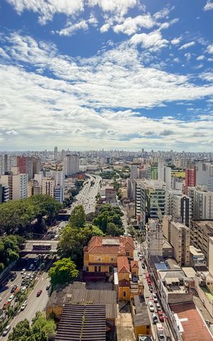 Apartamento à venda com 28m², 1 quarto e sem vaga Apartamento à venda com 28m², 1 quarto e sem vagaVista da Varanda