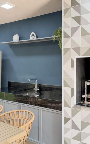 Apartamento à venda com 28m², 1 quarto e sem vaga Apartamento à venda com 28m², 1 quarto e sem vagaChurrasqueira