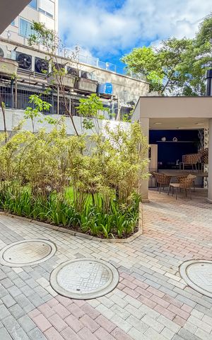 Apartamento à venda com 28m², 1 quarto e sem vaga Apartamento à venda com 28m², 1 quarto e sem vagaÁrea Externa