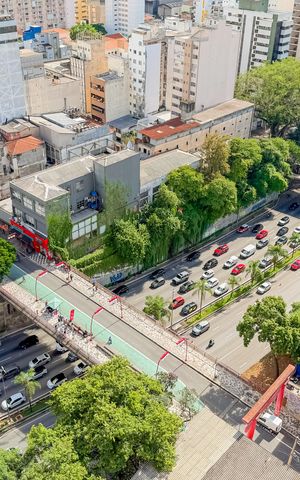Apartamento à venda com 28m², 1 quarto e sem vaga Apartamento à venda com 28m², 1 quarto e sem vagaVista da Varanda