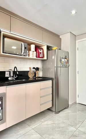 Apartamento à venda com 34m², 1 quarto e sem vaga Apartamento à venda com 34m², 1 quarto e sem vagaCozinha