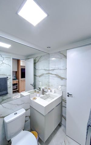 Studio à venda com 28m², 1 quarto e sem vagaBanheiro