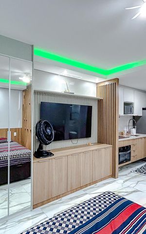 Studio à venda com 28m², 1 quarto e sem vagaStudio
