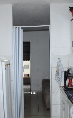 Apartamento à venda com 42m², 2 quartos e 1 vagaCozinha e Área de Serviço