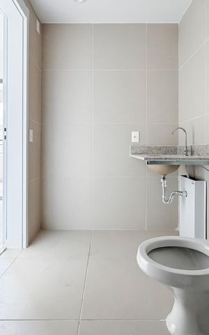 Studio à venda com 32m², 1 quarto e sem vaga Studio à venda com 32m², 1 quarto e sem vagaBanheiro