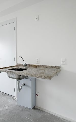 Studio à venda com 32m², 1 quarto e sem vaga Studio à venda com 32m², 1 quarto e sem vagaCozinha