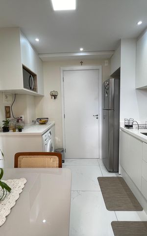 Apartamento à venda com 35m², 2 quartos e sem vaga Apartamento à venda com 35m², 2 quartos e sem vagaCozinha e Área de Serviço