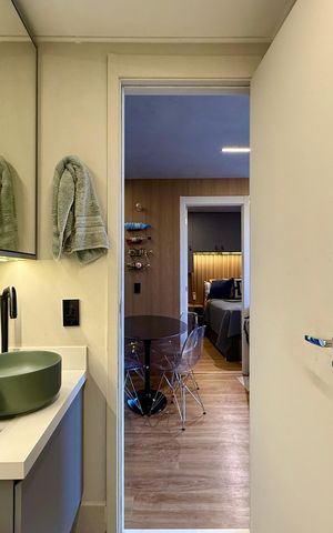 Apartamento à venda com 40m², 2 quartos e sem vaga Apartamento à venda com 40m², 2 quartos e sem vagaBanheiro
