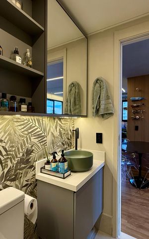 Apartamento à venda com 40m², 2 quartos e sem vaga Apartamento à venda com 40m², 2 quartos e sem vagaBanheiro