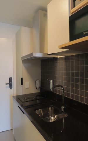Studio à venda com 20m², 1 quarto e sem vagaCozinha