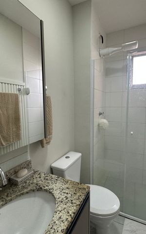 Apartamento para alugar com 52m², 2 quartos e 1 vaga Apartamento para alugar com 52m², 2 quartos e 1 vagaBanheiro