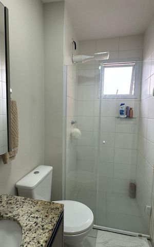 Apartamento para alugar com 52m², 2 quartos e 1 vaga Apartamento para alugar com 52m², 2 quartos e 1 vagaBanheiro