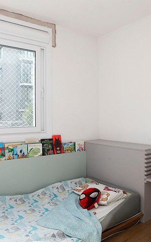 Apartamento à venda com 106m², 3 quartos e 1 vagaQuarto 3