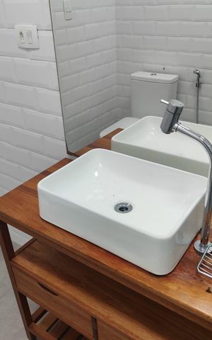 Casa à venda com 144m², 2 quartos e 1 vaga Casa à venda com 144m², 2 quartos e 1 vagaBanheiro Social 1