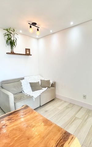 Apartamento à venda com 48m², 2 quartos e 1 vaga Apartamento à venda com 48m², 2 quartos e 1 vagaSala