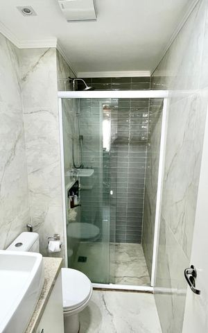 Apartamento à venda com 48m², 2 quartos e 1 vaga Apartamento à venda com 48m², 2 quartos e 1 vagaBanheiro