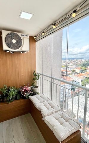 Apartamento à venda com 48m², 2 quartos e 1 vaga Apartamento à venda com 48m², 2 quartos e 1 vagaVaranda da Sala