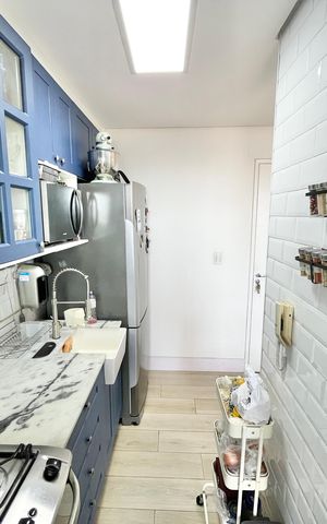 Apartamento à venda com 48m², 2 quartos e 1 vaga Apartamento à venda com 48m², 2 quartos e 1 vagaCozinha