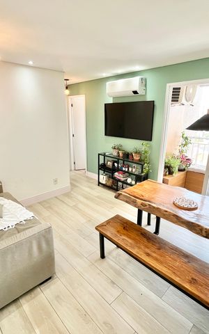 Apartamento à venda com 48m², 2 quartos e 1 vaga Apartamento à venda com 48m², 2 quartos e 1 vagaSala