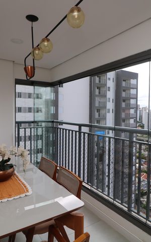Apartamento à venda com 67m², 2 quartos e 1 vagaVaranda gourmet