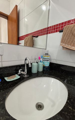 Apartamento à venda com 81m², 2 quartos e 3 vagas Apartamento à venda com 81m², 2 quartos e 3 vagasBanheiro