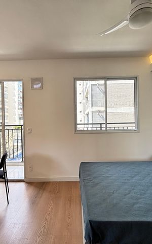 Apartamento para alugar com 27m², 1 quarto e sem vaga