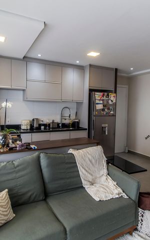 Apartamento à venda com 82m², 2 quartos e 2 vagas Apartamento à venda com 82m², 2 quartos e 2 vagasSala