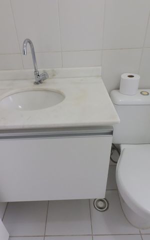 Apartamento para alugar com 68m², 2 quartos e 1 vagaBanheiro da Suíte 1
