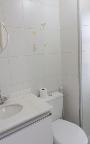 Apartamento para alugar com 68m², 2 quartos e 1 vagaBanheiro da Suíte 1