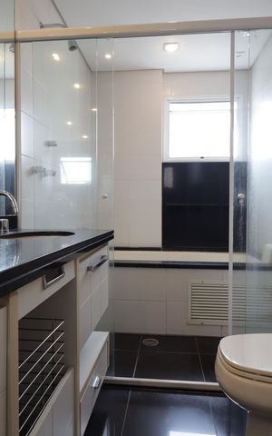 Apartamento à venda com 165m², 3 quartos e 3 vagasBanheiro da Suíte 3