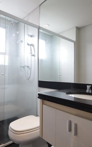 Apartamento à venda com 165m², 3 quartos e 3 vagasBanheiro da Suíte 2