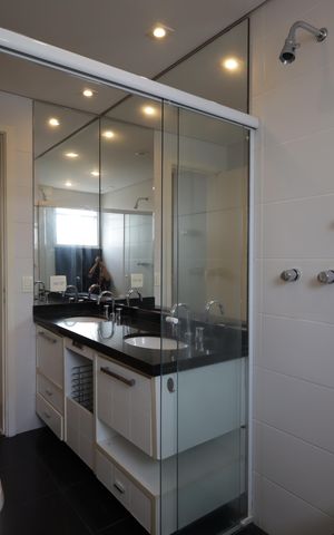 Apartamento à venda com 165m², 3 quartos e 3 vagasBanheiro da Suíte 3