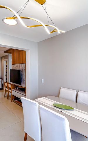 Apartamento à venda com 80m², 2 quartos e 1 vagaVaranda