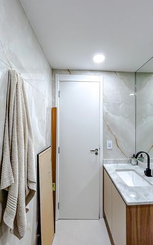 Apartamento à venda com 80m², 2 quartos e 1 vagaBanheiro da Suíte 2