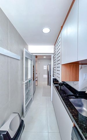 Apartamento à venda com 80m², 2 quartos e 1 vagaÁrea de Serviço