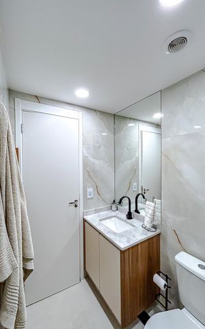Apartamento à venda com 80m², 2 quartos e 1 vagaBanheiro da Suíte 2