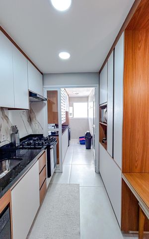 Apartamento à venda com 80m², 2 quartos e 1 vagaCozinha