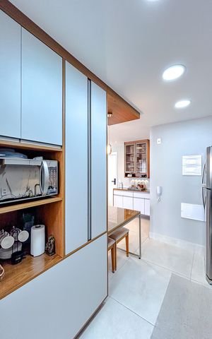 Apartamento à venda com 80m², 2 quartos e 1 vagaCozinha
