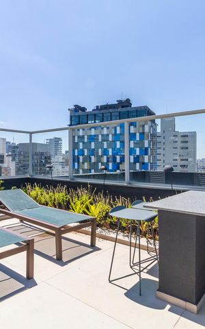 Studio à venda com 48m², 1 quarto e sem vagaÁrea comum - Piscina