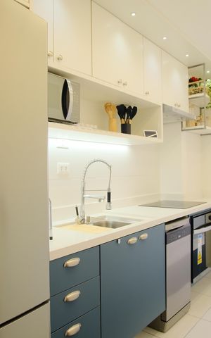 Apartamento à venda com 89m², 2 quartos e 1 vagaCozinha e Área de Serviço