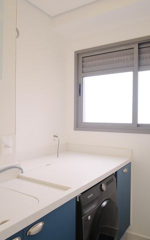 Apartamento à venda com 89m², 2 quartos e 1 vagaCozinha e Área de Serviço