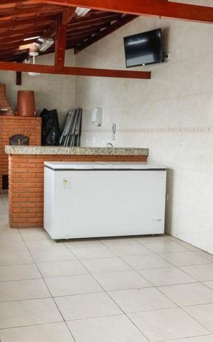 Apartamento para alugar com 63m², 2 quartos e 2 vagas Apartamento para alugar com 63m², 2 quartos e 2 vagasÁrea comum - Churrasqueira