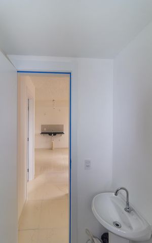 Apartamento à venda com 38m², 2 quartos e sem vaga Apartamento à venda com 38m², 2 quartos e sem vagaBanheiro