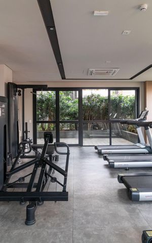 Studio à venda com 25m², 1 quarto e sem vaga Studio à venda com 25m², 1 quarto e sem vagaAcademia